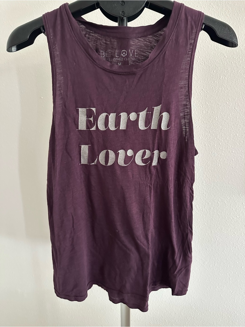 Love Plum 'Earth Lover' Graphic Muscle Tank